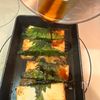 【調味料2つで簡単♪】絹揚げの大葉照り焼きの工程4