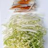 ちくわと白菜の一味和え♩ポリ袋1つ!白菜消費!ピリ辛おつまみの工程1
