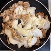 大根漬物の消費に♪豚肉と大根漬物のゆず香るさっぱり炒めの工程2