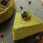 【米粉と豆腐で作る】しっとりもっちりケーキ〜抹茶風味〜