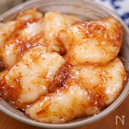 お餅の美味しい食べ方1位✨とろみがヤバイ🤭💕おかか餅