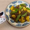 さとぽんの作ってみた!投稿(牛肉と春野菜のカレー炒め)