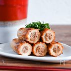 お弁当のおかずにおすすめ♪ちくわの肉詰め
