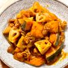 michuの作ってみた!投稿(レンジで時短《かぼちゃと蓮根♡肉じゃが風》)