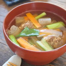 いわし缶詰で簡単に【いわしのつみれ汁】野菜もしっかり摂れる◎