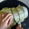 あさり缶と白菜のやさしい蒸し焼き【フライパンで簡単】の工程1
