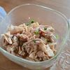 zabuの作ってみた!投稿(柔らかゆで豚こまのさっぱり梅ぽん昆布和え)