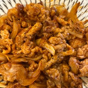 1384919の作ってみた!投稿(子供も大絶賛！豚こま肉で作る濃厚BBQポーク)