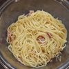 【冷製パスタ】なすとベーコンのカッペリーニの工程5