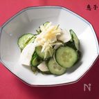 きゅうりとかぶと切り昆布の塩麹和え