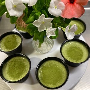 そら・ゆずの作ってみた!投稿(混ぜて冷やすだけ!濃厚抹茶ムースケーキ)