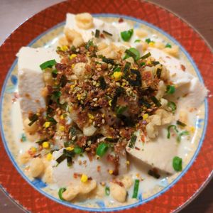 たりおの作ってみた!投稿(超速！超簡単！かけるだけde絶品「おだしやっこ」)