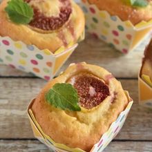 【いちじくの簡単カップケーキ】ホットケーキミックスで簡単！