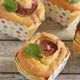 【いちじくの簡単カップケーキ】ホットケーキミックスで簡単！