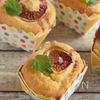 【いちじくの簡単カップケーキ】ホットケーキミックスで簡単!