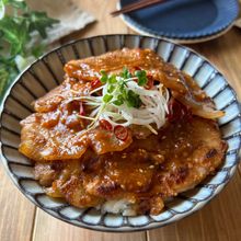 スタミナ満点！サムギョプサル丼