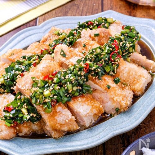 にらだれ】切って混ぜるだけ！余りがちなにらが主役に｜ガッツリ肉