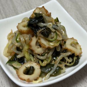 みーこの作ってみた!投稿(【きゅうりともやしと竹輪の中華ナムル】残り野菜で節約♪)