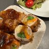 なつみかんの作ってみた!投稿(確実に旨い♡『三色肉巻きの甘味噌照り焼き』味付け一律大さじ1)