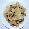 ふうかの作ってみた!投稿(【調味料3つ！味付け楽ちん♡】豚こま玉ねぎのピリ辛味噌炒め)