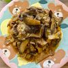 のりのり🐾🎀🤍の作ってみた!投稿(行列の中華屋さんの🍚秋なすの濃厚とろとろ回鍋肉定食😋)
