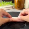 【ハムチー巻き】重ねて巻くだけ！パリッととまらん♪の工程2