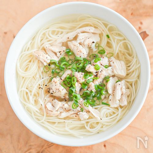 ぱぱっと完成！白だしにゅうめん