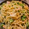 1054388の作ってみた!投稿(フライパン一つで簡単!ブロッコリーとエビのワンポットパスタ)