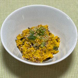 キャピタンの作ってみた!投稿(茹でない！蒸さない！カボチャの塩昆布マヨサラダ)