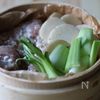 せいろで作る
塩麹蒸し鶏とコチュジャンだれの工程3