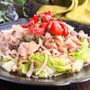 腸活にも♪茹で豚とキャベツの中華トマトダレがけの工程5