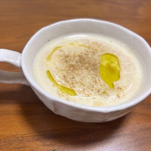 こむぎの作ってみた!投稿(カルダモン香る★ひよこ豆のポタージュ)