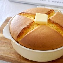 ふっくらしっとり【米粉のカステラパンケーキ】