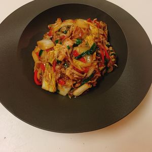 りんの作ってみた!投稿(野菜室スッキリ！とろ～り【中華風あんかけ丼】)
