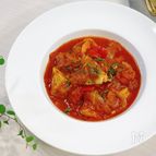 【10分で完成】フライパンひとつde簡単♡ぶりのトマト煮