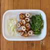 ワンパン10分！【たっぷりちくわのカリもちチヂミ】の工程2