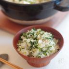 冷めても美味しい！かぶの葉の混ぜ込みご飯