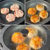 【蓮根とキムチの豚肉包みチーズ焼き】ビールもご飯も止まらないの工程3