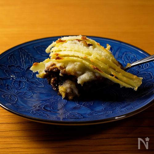 カリカリのポテトが美味しい!!合い挽き肉のシェパーズパイ風