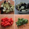 ビストロ級！トマトとナスのバジルマリネの下準備