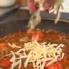 疲れた日に！【ハンバーグ風トマトチーズ丼】の工程3