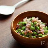 枝豆とハムのマリネ
