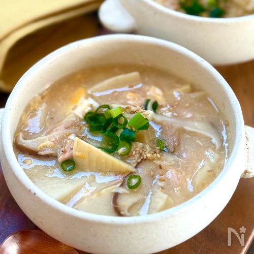 春の王道食材満載！ツナとふんわりたまごの中華スープ