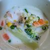 まゆのの作ってみた!投稿(たっぷり野菜で具沢山【クラムチャウダー】下処理無しで簡単！)