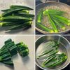 【オクラとミョウガのナムル風】夏野菜でさっぱりあと一品♪の工程1