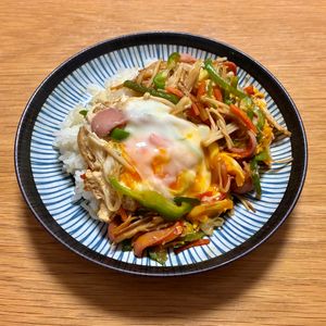 Nao★彡の作ってみた!投稿(朝の簡単!五目丼)