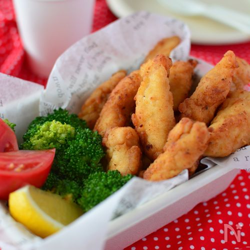 【フライドチキン味】お家で再現！鶏ささみといつもの調味料で♪