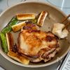 鶏もも肉のぽん酢照り焼き【油不使用・ワンパン】の工程1
