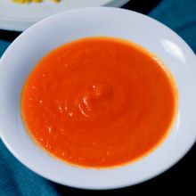 野菜不足の救世主！トマトの水煮缶とセロリのポタージュ