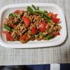 とももの作ってみた!投稿(【いんげんとひき肉の彩り炒め】シャキ旨!!)